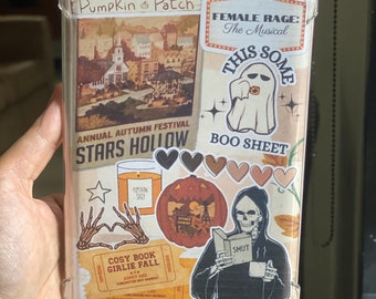 FALL THEME Kindle Insert for Clear Case, Printable Insert- Kindle Paperwhite and Basic | Autumn Checkered Kindle Insert |