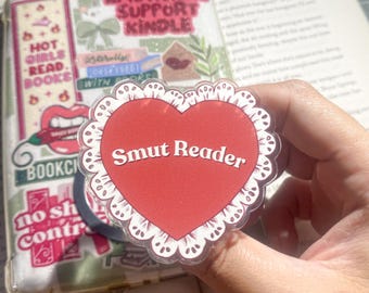 Bookish Kindle Grip-houder | SMut Reader magsafe magnetische Kindle-grip | Donkere, romantische, kruidige boeken | Kindle-accessoires