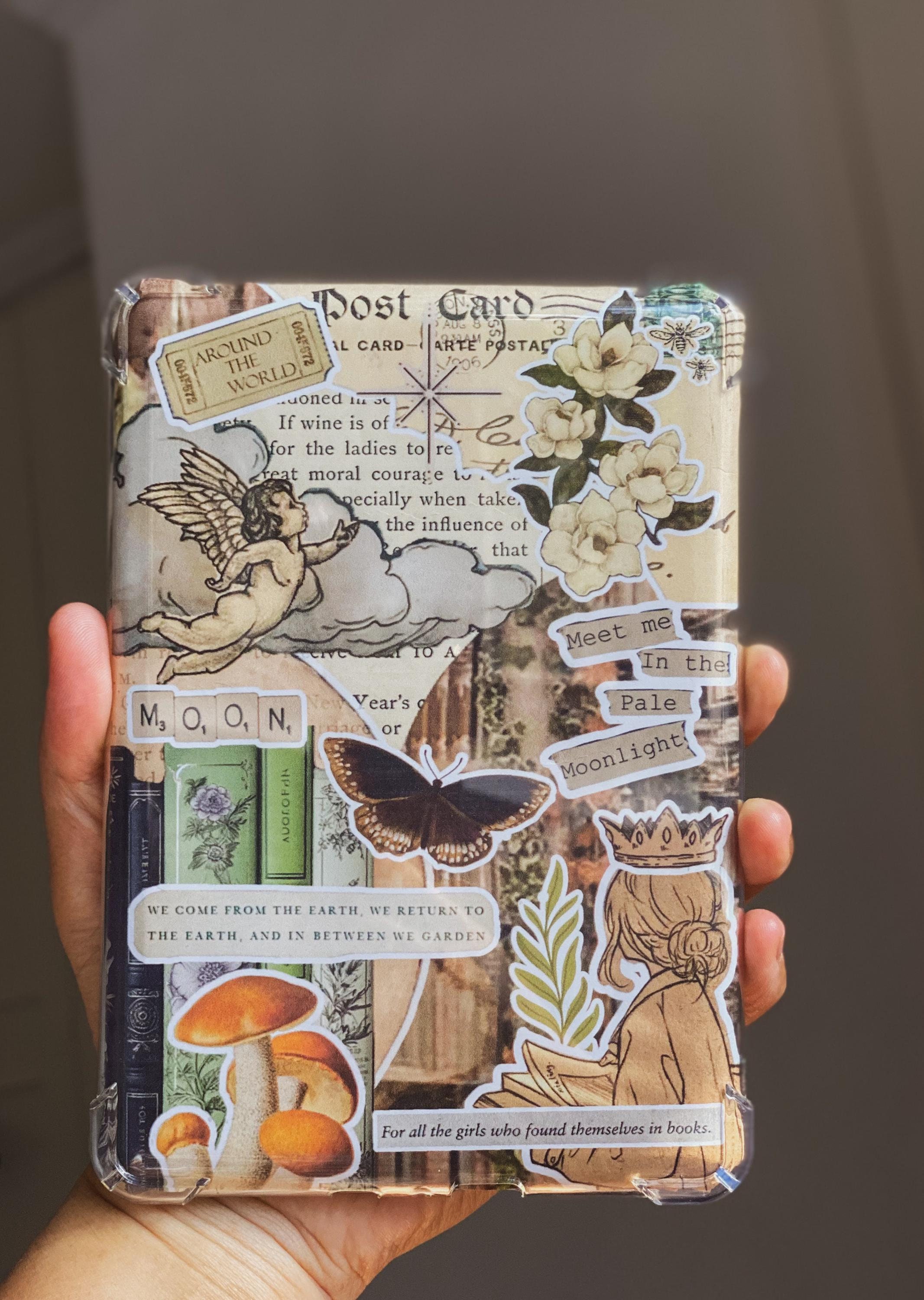 COTTAGECORE Kindle Insert for Kindle Paperwhite and Basic, Fairy Core Vibes Booktok Kindle Insert | Old Soul, Vintage Printable Insert