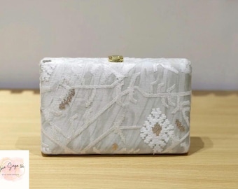 Handmade Jamdani Designer Clutch Bags