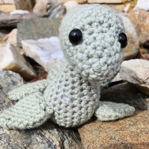 Cryptid Crochet Plush - Loch Ness Monster (Pastel Green)
