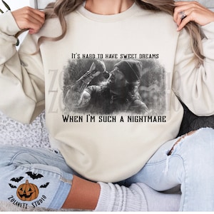 Koe Wetzel Sweat Dreams, niespokojne słodkie sny, Vintage, Posty & Wallen, Broadway Girls, Nashville PNG, DIY POD, 300 dpi, plik do cięcia