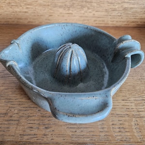 Handmade ceramic juicer