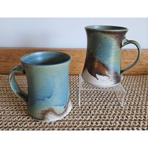 Pair of ceramic mugs Keith Silson Pottery