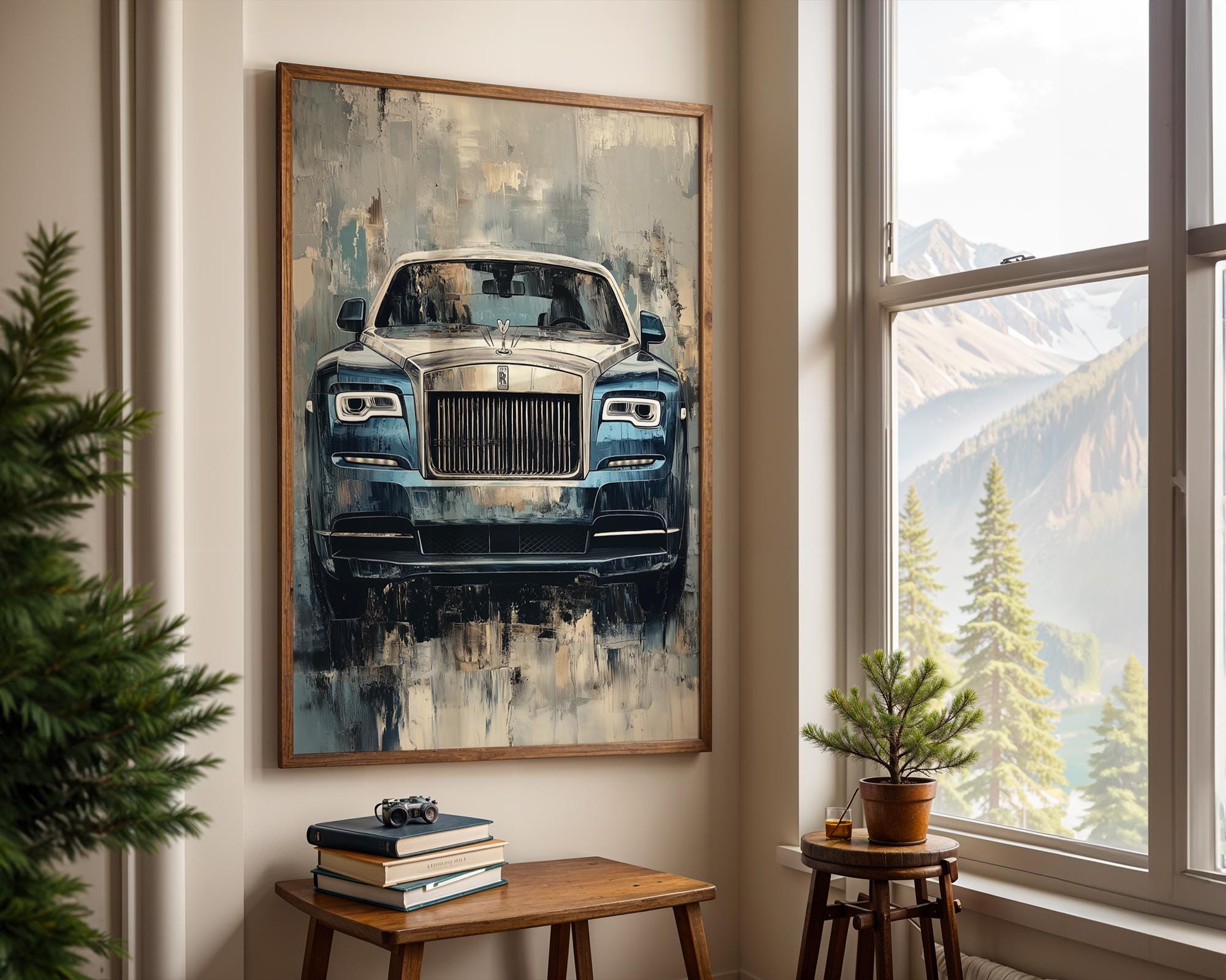 Blue Rolls Royce - Etsy