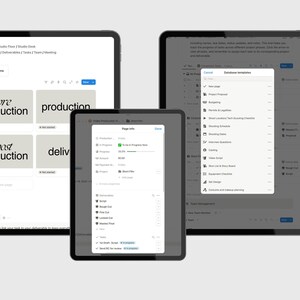 Studio Central: The Ultimate Notion Workspace for Film & Video Production Companies