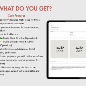 Studio Central: The Ultimate Notion Workspace for Film & Video Production Companies