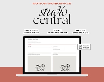 Studio Central: The Ultimate Notion Workspace for Film & Video Production Companies
