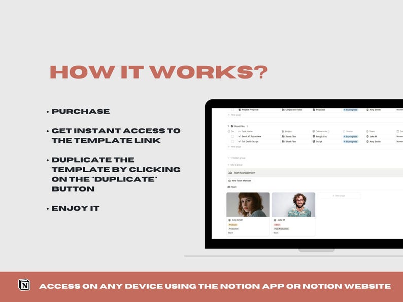 Studio Central: The Ultimate Notion Workspace for Film & Video Production Companies