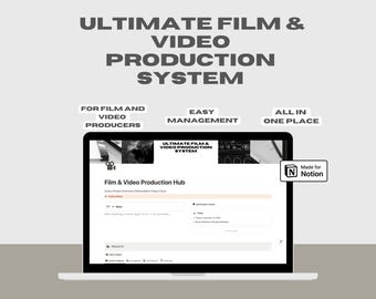 Production Planner for Filmmakers: Ultimate Film and Video Hub to Boost Workflow, Productivity & Organization