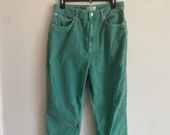 We The Free groene free people corduroy broek