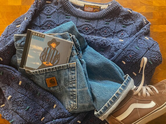 Authentic Issue 90 Sweater, vintage sweater, gran… - image 5