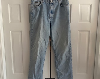 vintage 90s Calvin Klein light wash relaxed fit jeans