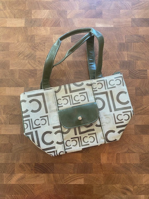 Early 2000’s Liz Claiborne green/patterned purse