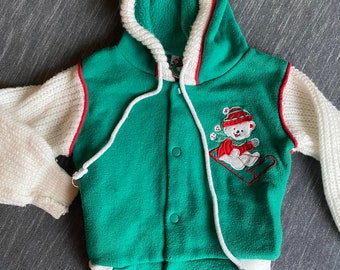 Santa’s Club vintage kids/infant sweater