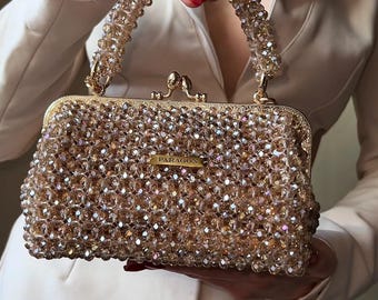 Beaded Bag Masterclass PDF + Video Access | Beaded Bag Tutorial | Glass Beads Step-by-Step | Learn Beading Online