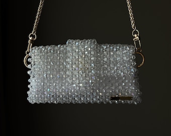 Crystal bag 100% Handmade bag from Crystal beads