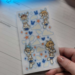 Ensemble Stars Hikari Spectrum personage/thema stickervel - stickers bujo, plakboek, deco, toploader
