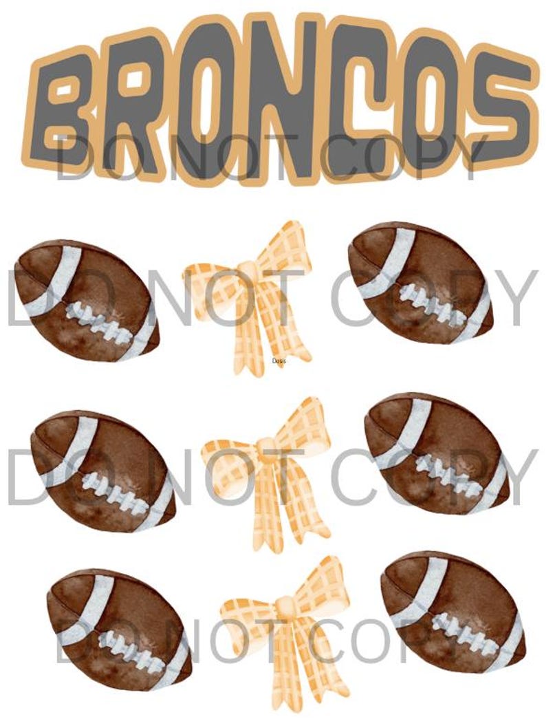 Denver Broncos PNG File - Etsy