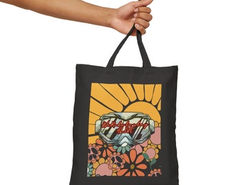 Ride to stay ALIVE, Cotton Canvas Tote Bag