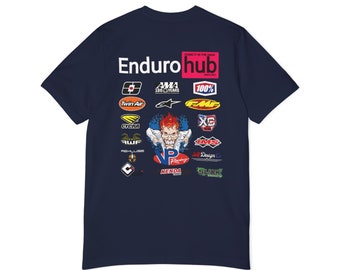 Design officiel rose EnduroHUB TEAM, t-shirt Mad Scientist VP