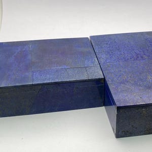 1172.5 grams handmade Lapis Lazuli Mosaic Jewelry Box – Elegant & Timeless