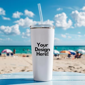 Tumbler Mockup 20 oz White Tumbler Mockup Bundle White Mug Mockup Canva Template Print on Demand Tumbler Mockup PNG Tumbler Template for POD