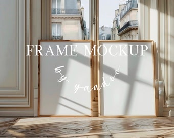 frame mockup, vertical mockup frame, frame mockup duo, wooden frame mockup, two frame mockups, PSD mockup
