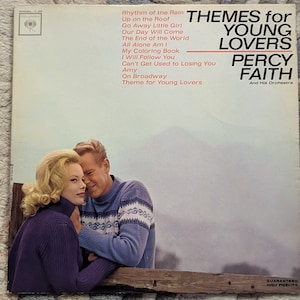 Vintage vinyl record Themes for Young Lovers