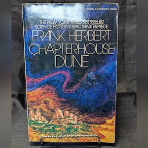 Vintage Chapterhouse: Dune-Frank Herbert-TRUE First/1st Large Paperback Edition