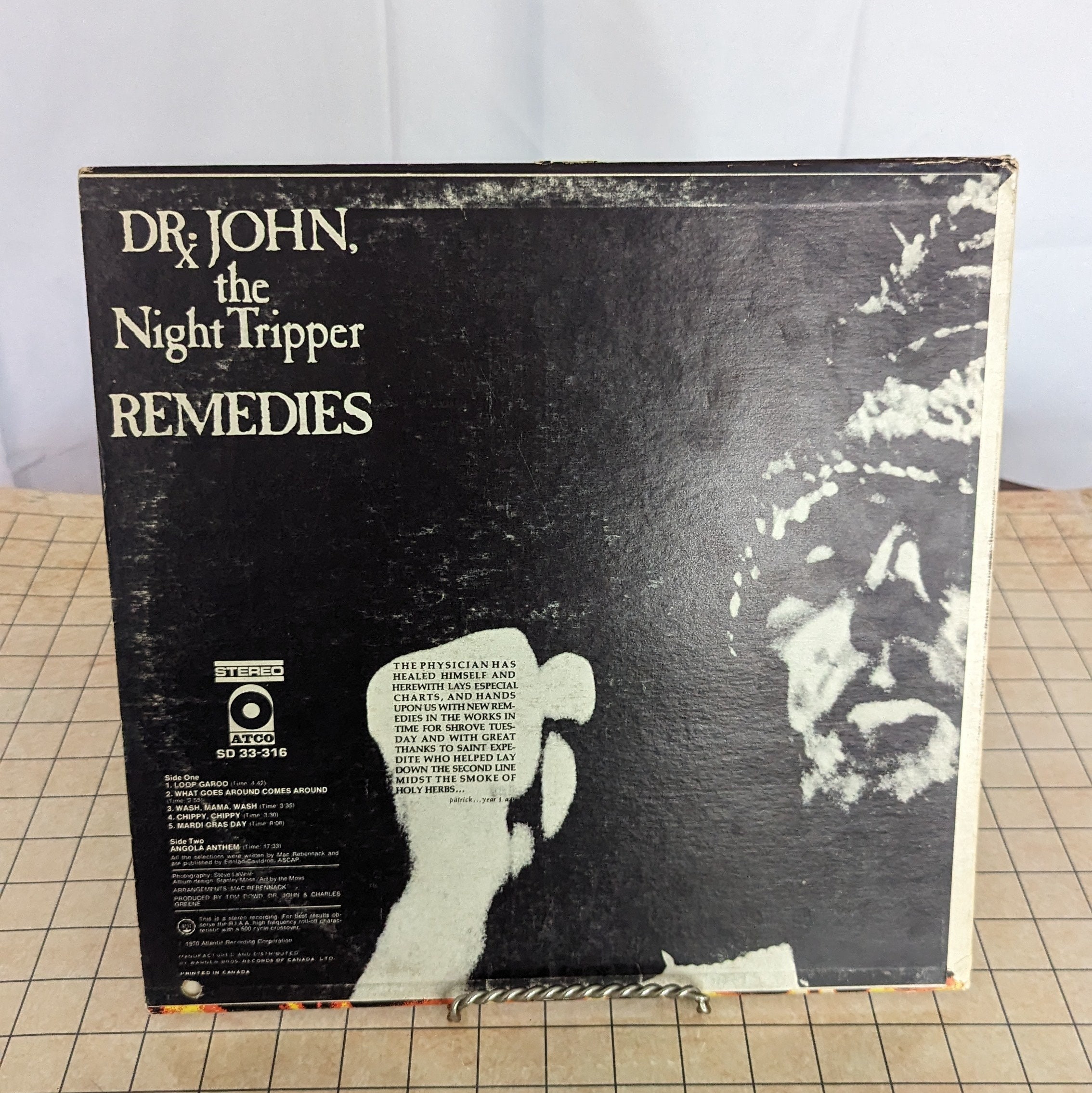 Remedies - Dr. John, the Night Tripper, Vinyl ATCO Records