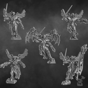 Airborne Witches 10 Unit Build Kit - Unholy Coven Battle Sisters - Dakkadakka - 40k Heroic - Grimdark Wargame Proxies - Tabletop - DnD - RPG