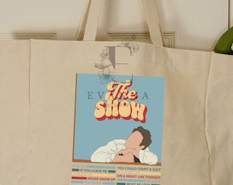 Bolsa de lona con el álbum "The Show" de Niall Horan - Diseño de doble cara