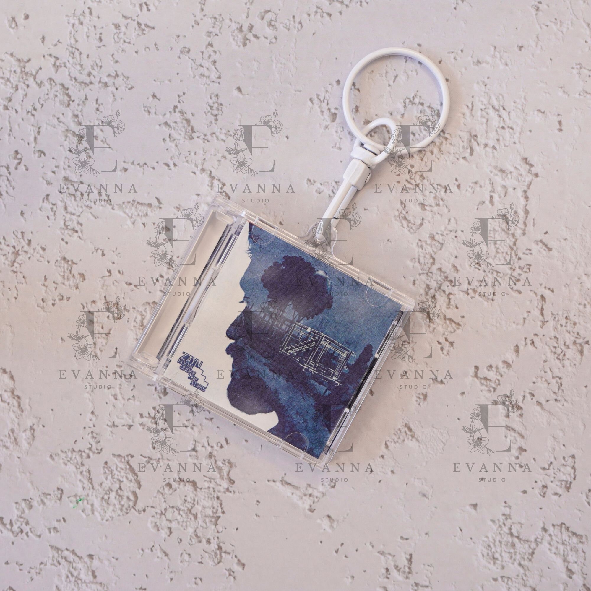 Customizable Zayn Malik NFC Tag Mini CD Album Keychain