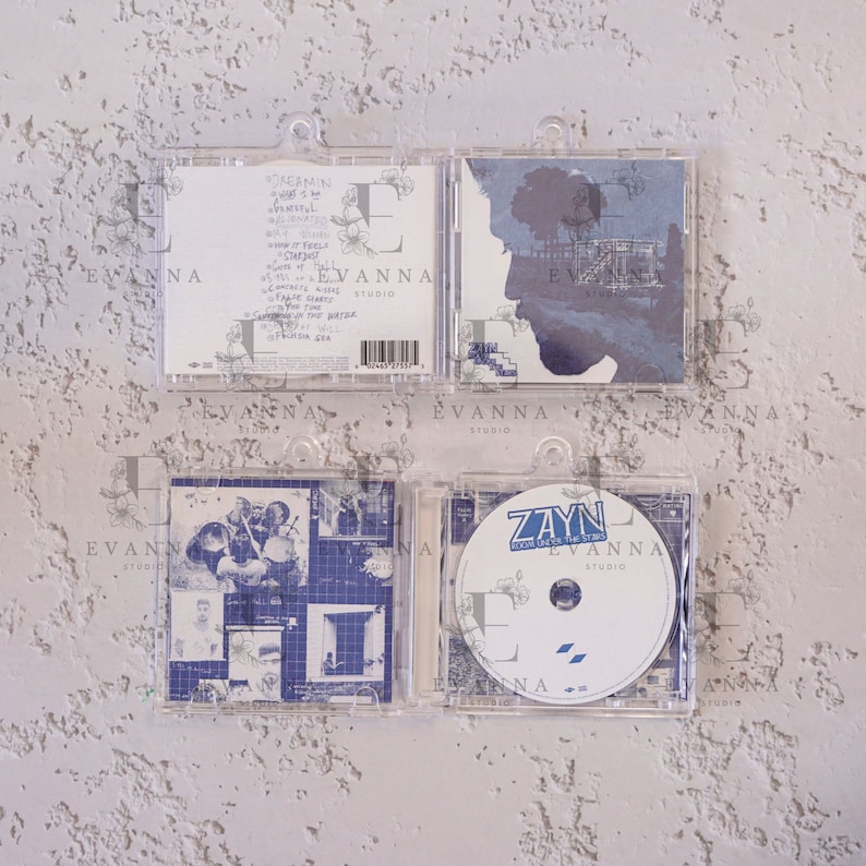 Customizable Zayn NFC Tag Mini CD Album Keychain - Personalized Music Lover Gift, Gift for Zquad
