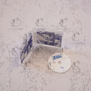 Customizable Zayn NFC Tag Mini CD Album Keychain - Personalized Music Lover Gift, Gift for Zquad