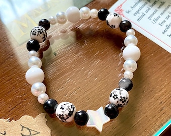Made to Order Custom Beaded Bracelet | Handmade Jewelry | Catholic Accessories