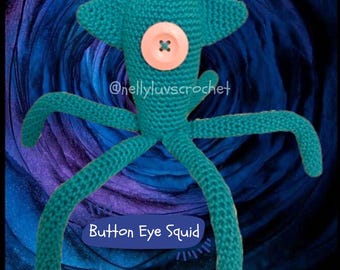 Crochet Squid Plushie: Handmade Stuffed Animal