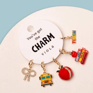 School Theme Charm 5-PC Set
