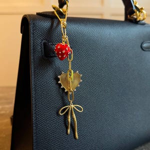 Strawberry Bag Charm