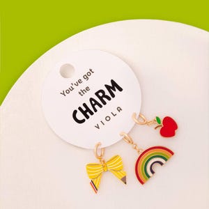 School Charm Set