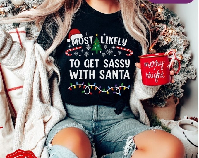 Christmas Shirts for Women, Custom Matching Christmas Family Shirts, Couples Shirt, Christmas Party Shirt, Funny Family