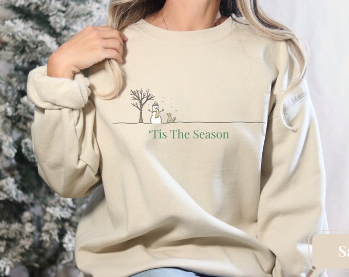 Christmas Snowman Sweatshirt, Christmas sweatshirt, Christmas shirt, Christmas Sweatshirts for Women, Gift for Women, Holiday shirt