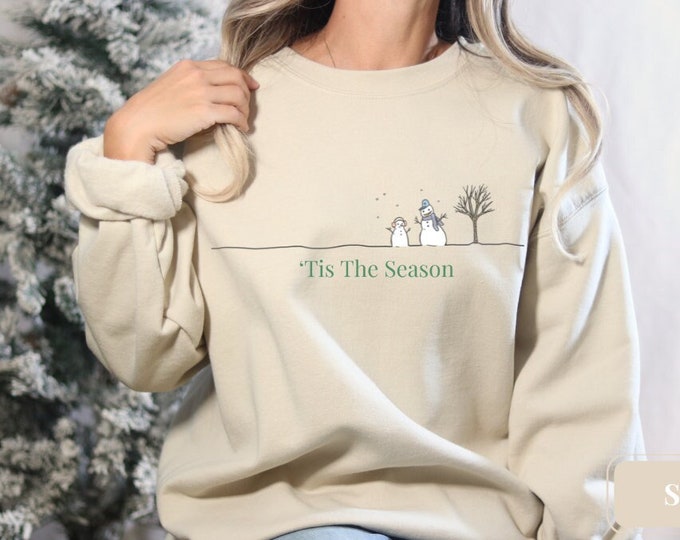 Christmas Snowman Sweatshirt, Christmas sweatshirt, Christmas shirt, Christmas Sweatshirts for Women, Gift for Women, Holiday shirt