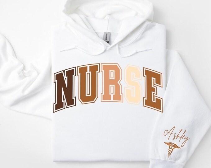 Custom Nurse Practitioner Black History Month Nurse Hoodie, Customizable Hoodie, NP Graduation Gifts, Nurse Graduation Gift, Nurse Pullover
