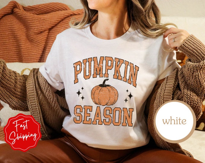 Retro Pumpkin Season Shirt, Thanksgiving shirt, Fall Shirt, Fall Sweatshirt, Pumpkin Shirt, Pumpkin Sweatshirt, Thanksgiving Vibes