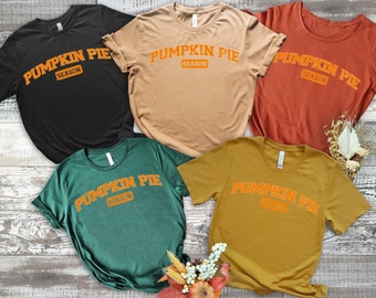 Retro Pumpkin Pie Season Shirts, Thanksgiving shirt, Fall Shirt, Thankful Shirt, Fall Sweatshirt, Pumpkin Shirt, Pumpkin Sweatshirt
