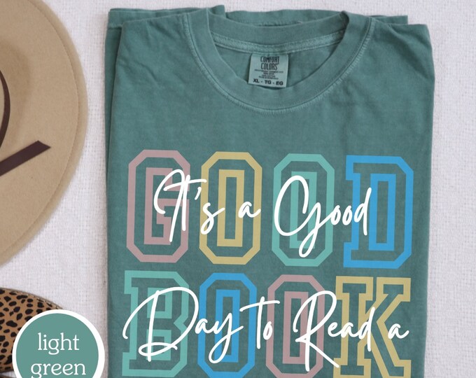 Reading Shirt, Book Lover Shirt, Teacher Shirts, Librarian Shirt, Teacher Gift, Its A Good Day To Read A Good Book, Read Tshirt, Teacher Tee
