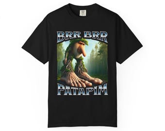 Brr Brr Patapim | Italienische Hirnrot | Comfort Colors 1717 Stückgefärbtes schweres T-Shirt