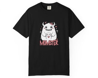 Momster Graphic Tee: Monster Mom Unisex Shirt zum Muttertag